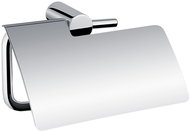 Nimco Toilet paper holder with cover metal - Bormo chrome BR-11055B-26 - Toilet Paper Holder