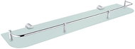 Nimco Bathroom and shower shelf 60 cm with railing - glass metal Bormo BR-11091AX-60-26 - Bathroom Shelf