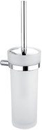 Nimco Toilet brush frosted glass - metal Bormo chrome BR-11094W-26 - Toilet Brush