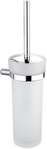 Nimco Toilet brush frosted glass - metal Bormo chrome BR-11094W-26 - Toilet Brush - Main image