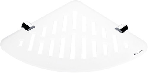 Nimco Corner bathroom and shower shelf - plexiglass metal Bormo BR-X212-26 - Bathroom Shelf - Main image