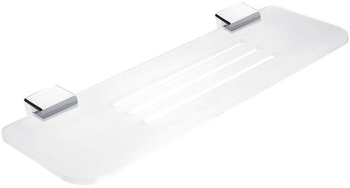Nimco Shelf for bathroom and shower 40 cm - plexiglass metal Kibo Ki-X340-26 - Bathroom Shelf - Main image