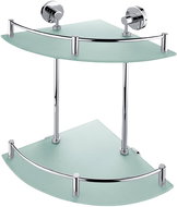 NIMCO Unix police dvoupatrová rohová - Bathroom Shelf