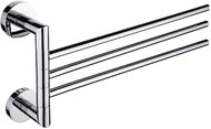 Nimco Towel holder 41 cm triple stainless steel - no drilling Unix chrome UN-13096-3-26 - Towel Rack