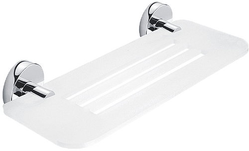 Nimco Bathroom and shower shelf 30 cm - plexiglass metal Unix UN-X330-26 - Bathroom Shelf - Main image
