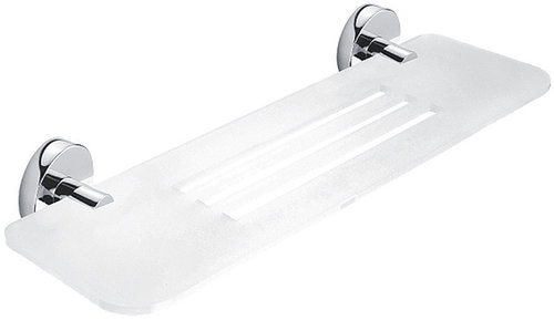 Nimco Shelf for bathroom and shower 40 cm - plexiglass metal Unix UN-X340-26 - Bathroom Shelf - Main image