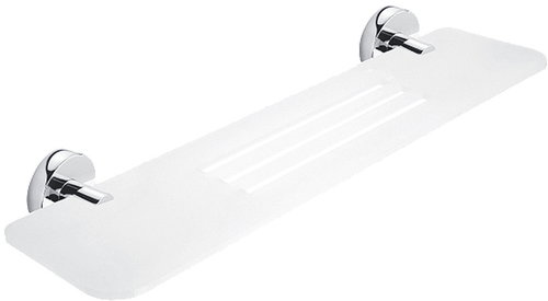Nimco Bathroom and shower shelf 50 cm - plexiglass metal Unix UN-X350-26 - Bathroom Shelf - Main image