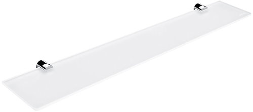Nimco Bathroom and shower shelf 60 cm - glass metal Bormo BR-11091B-60-26 - Bathroom Shelf - Main image