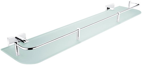Nimco Bathroom and shower shelf 60 cm with enclosure - no drilling Keira KE-22091AX-60-26 - Bathroom Shelf - Main image