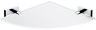 Nimco Corner bathroom and shower shelf - glass metal Keira KE-22091RB-26 - Bathroom Shelf