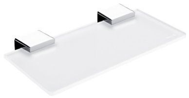 Nimco Shelf for bathroom and shower 20 cm - glass metal Kibo Ki-14091B-20-26 - Bathroom Shelf - Main image
