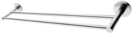 NIMCO Unix stainless steel double towel holder, 66 cm - Towel Rack