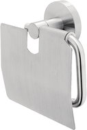 Nimco Toilet paper holder with cover stainless steel - no drilling Unix matt UNM-13055B-10 - Toilet Paper Holder