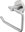 Stainless steel toilet paper holder - no drilling Unix matt UNM-13055-10