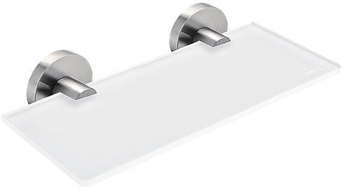 Nimco Shelf for bathroom and shower 20 cm - glass metal Unix UNM-13091B-20-10 - Bathroom Shelf - Main image