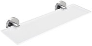 Nimco Police do koupelny a sprchy 40 cm – sklo kov Unix UNM-13091B-40-10 - Polička do koupelny