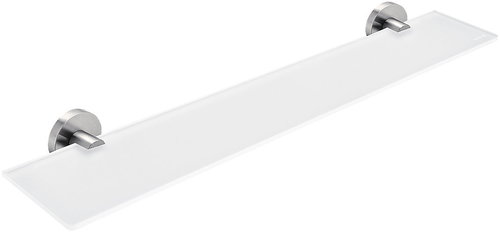 Nimco Shelf for bathroom and shower 60 cm - glass metal Unix UNM-13091B-60-10 - Bathroom Shelf - Main image