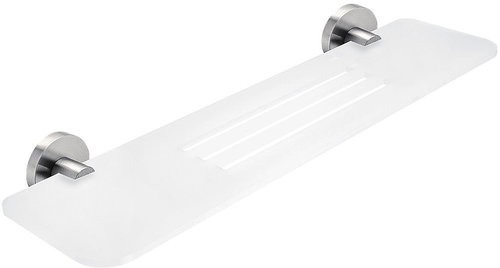Nimco Bathroom and shower shelf 50 cm - plexiglass metal Unix UNM-X350-10 - Bathroom Shelf - Main image