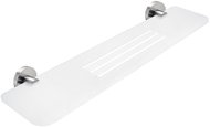 Nimco Bathroom and shower shelf 60 cm - plexiglass metal Unix UNM-X360-10 - Bathroom Shelf
