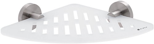 Nimco Shelf for bathroom and shower corner - plexiglass metal Unix UNM-X212-10 - Bathroom Shelf - Main image