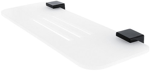 Nimco Bathroom and shower shelf 30 cm - plexiglass black Kibo Ki-X330-90 - Bathroom Shelf - Main image