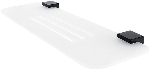 Nimco Bathroom and shower shelf 40 cm - plexiglass black Kibo Ki-X340-90 - Bathroom Shelf - Main image