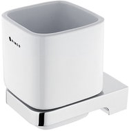 Nimco Maya chrome Brush holder - ceramic MA-29058K-26 - Toothbrush Holder