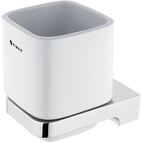 Nimco Maya chrome Brush holder - ceramic MA-29058K-26 - Toothbrush Holder - Main image