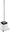 Chrome toilet brush MA-29094KN-26
