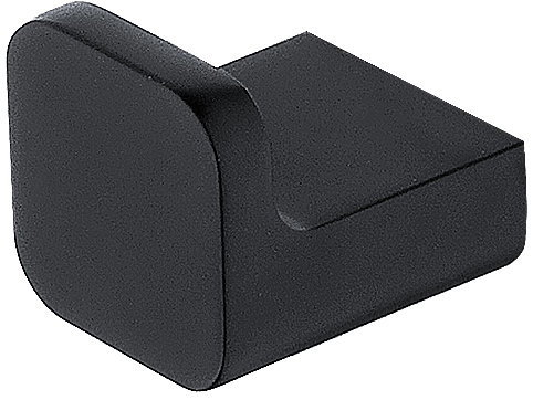 Nimco Maya black Metal hook for bathroom and toilet - simple matt MAC-29054-90 - Bathroom Hook - Main image