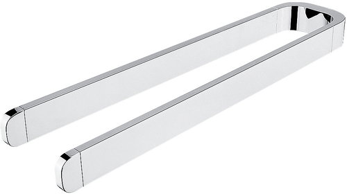 Nimco Double stainless steel towel holder 39 cm - Nikau chrome NK-30098-26 - Towel Rack - Main image