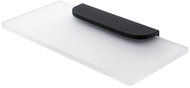 Nimco Bathroom and shower shelf 20 cm - glass black Nikau NKC-30091B-20-90 - Bathroom Shelf