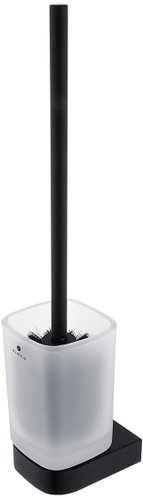 Nimco Stainless steel toilet brush - glass Nikau black NKC-30094CN-90 - Toilet Brush - Main image
