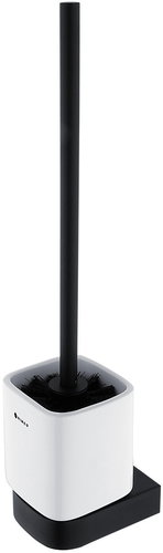 Nimco Toilet brush stainless steel - ceramic Nikau black NKC-30094KN-90 - Toilet Brush - Main image