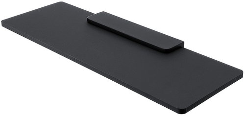 Nimco Maya black Shelf 40 cm for bathroom and shower - plexiglass metal MAC-X340-C-90 - Bathroom Shelf - Main image