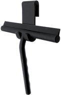 Nimco Shower glass squeegee for bathroom black - hanging metal and silicone Unix UN-3012-90 - Scraper