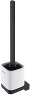 Nimco Maya black toilet brush with square handle MAC-29094KN-HR-90 - Toilet Brush