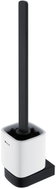 Nimco Toilet brush with square handle stainless steel - ceramic Nikau black NKC-30094KN-HR-90 - Toilet Brush