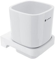 NIMCO Maya white toothbrush holder, ceramic cup - Toothbrush Holder