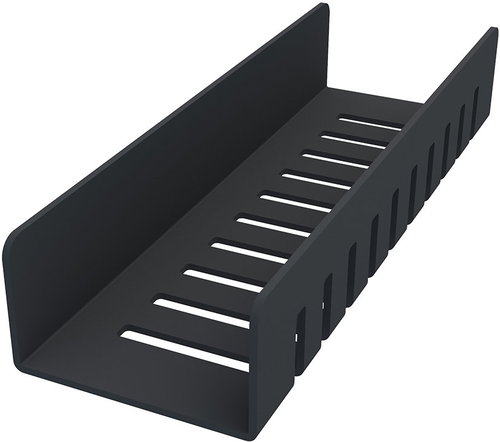 Nimco Bathroom and shower shelf without drilling - black metal 2091-L-30-90 - Bathroom Shelf - Main image
