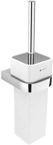 Nimco Toilet brush stainless steel - ceramic Nikau chrome NK-30094K-26 - Toilet Brush - Main image