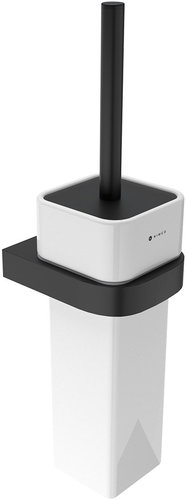 Nimco Toilet brush stainless steel - ceramic Nikau black NKC-30094K-90 - Toilet Brush - Main image