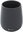 Tabo toothbrush holder black - ceramic cup TA 3158-90