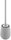 Toilet brush Tabo light grey ceramic - toilet brush metal TA 3194-04
