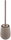 Toilet brush Tabo taupe ceramic - toilet brush metal TA 3194-07