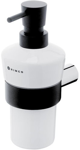 NIMCO Wall mounted ceramic liquid soap dispenser NA 28031KU-T-b - Soap Dispenser - Main image