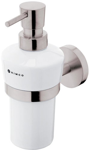 NIMCO Wall mounted ceramic liquid soap dispenser UNM 13031KU-T-10 - Soap Dispenser - Main image