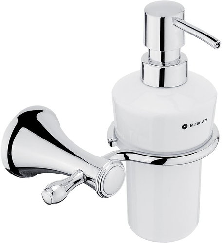 NIMCO Retro ceramic liquid soap dispenser with wall mount LA 19031KU-26 - Soap Dispenser - Main image
