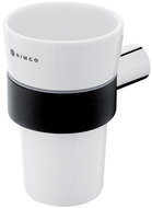 NIMCO Wall mounted toothbrush holder with ceramic cup NA 28058KU - Toothbrush Holder