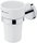 Stainless steel toothbrush holder without drilling - ceramic containers Unix chrome UN-13058KU-26